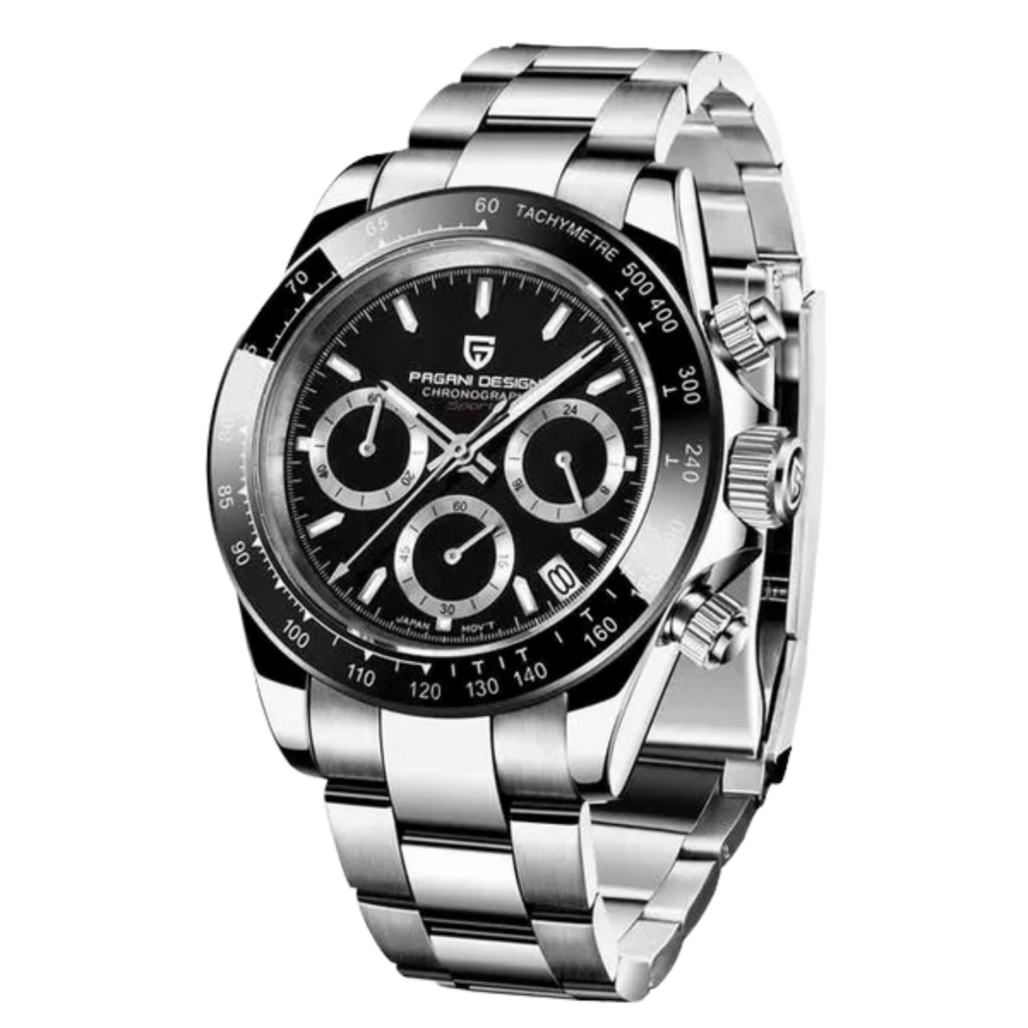 PD-1644 | Monarch Chronograph Noir