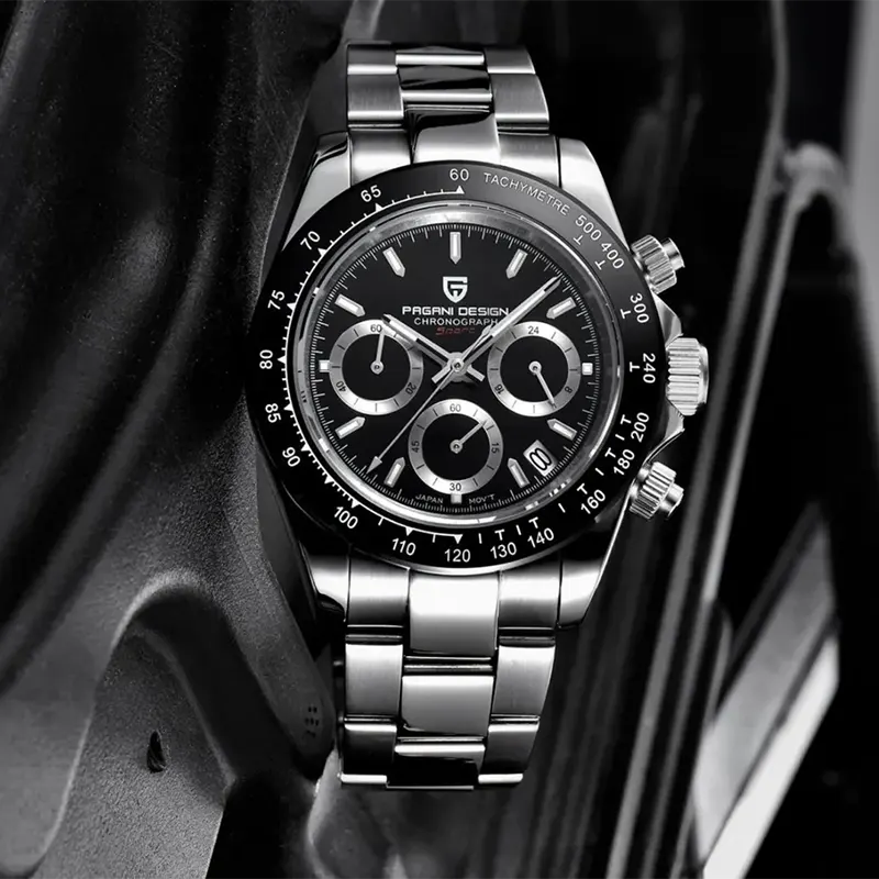 PD-1644 | Monarch Chronograph Noir