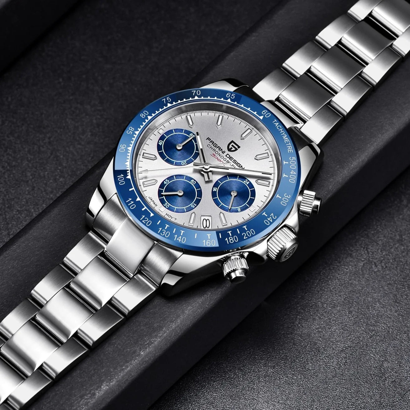 PD-1644 | Regal Blue Chronograph