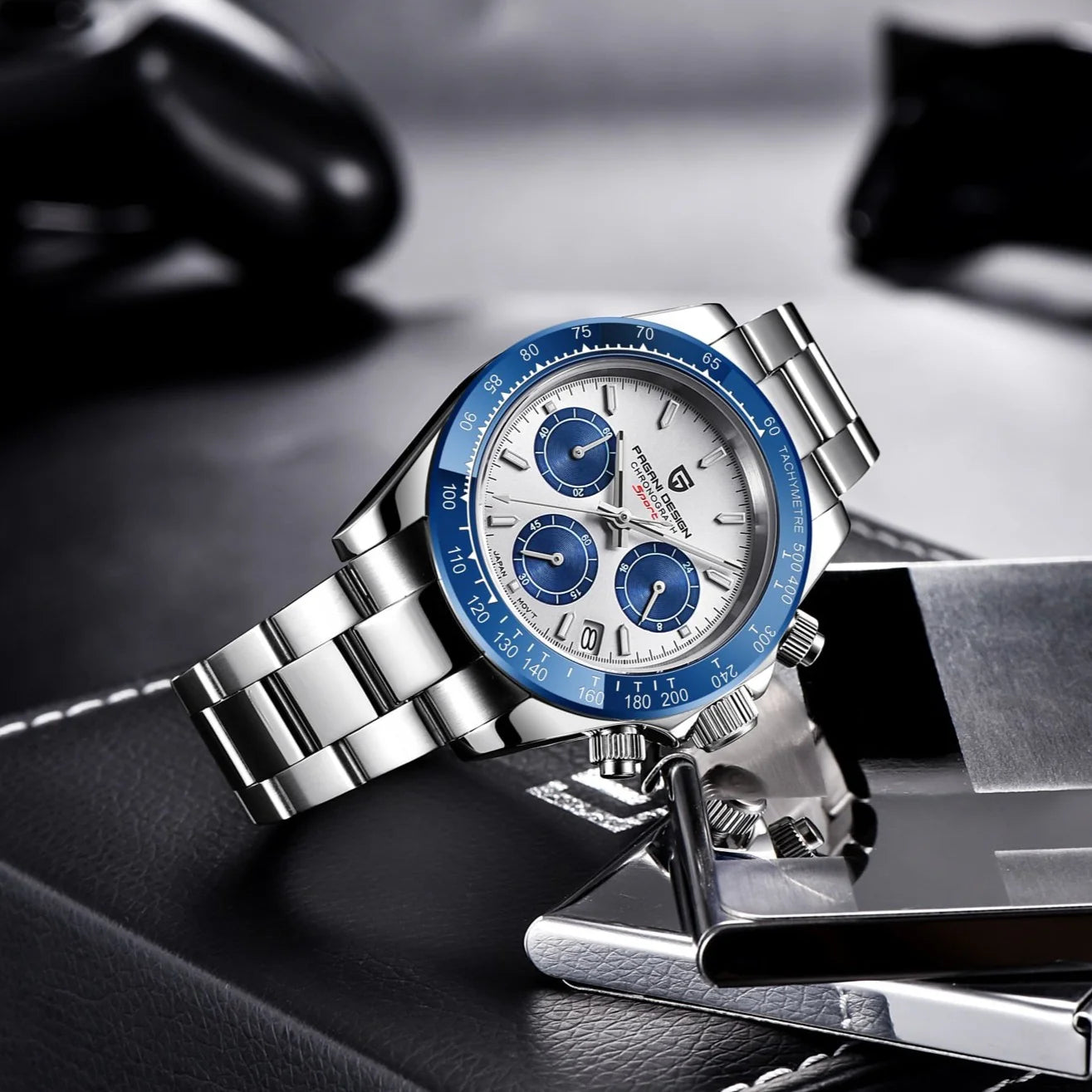 PD-1644 | Regal Blue Chronograph